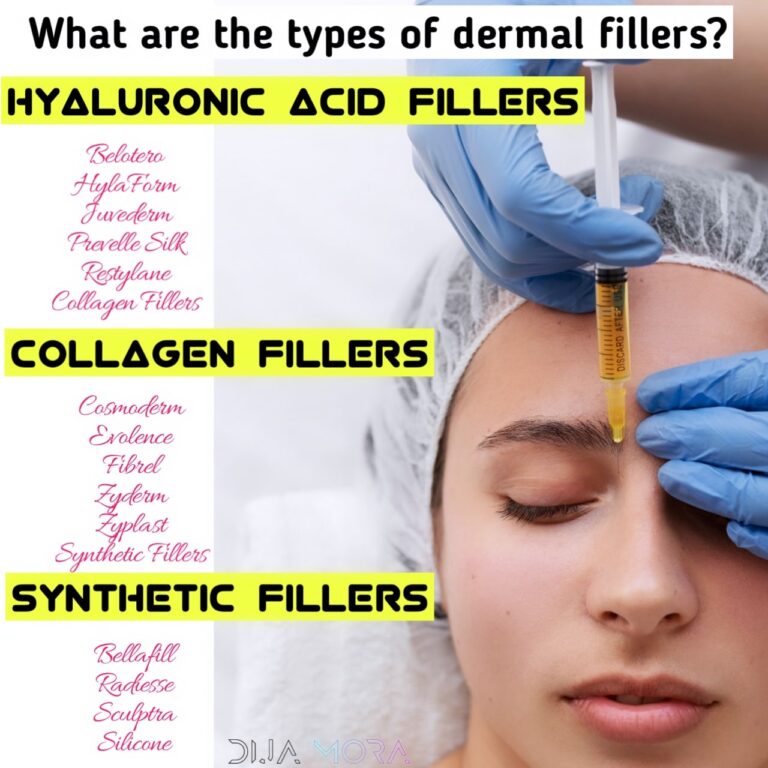 Dermal fillers are “gel-like” substances that doctors inject beneath the skin to restore the skin shape, treat the losses in face volume, and even enhance the face contour.